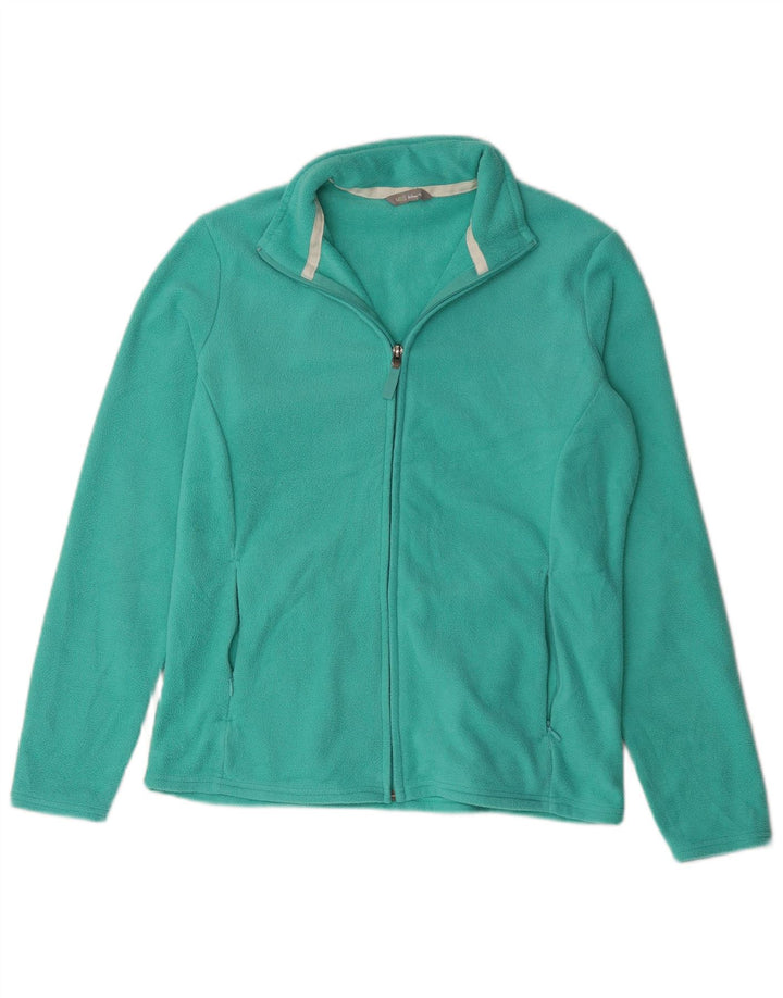 Jachetă fleece pentru femei Marks & Spencer UK 14 Poliester verde mare