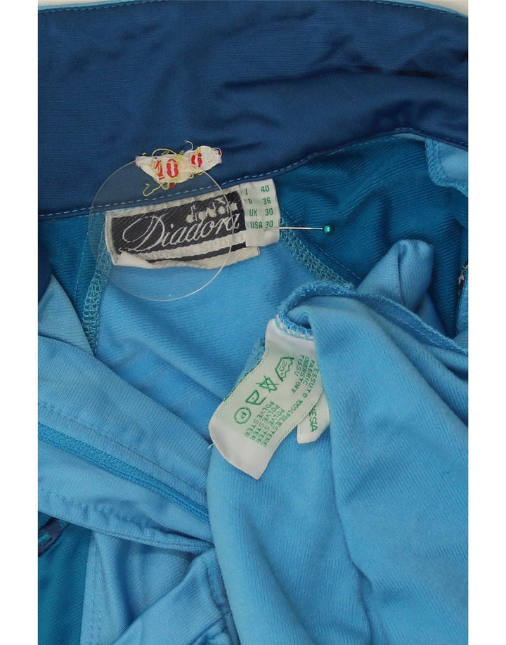 Jachetă de top pentru trening grafic Diadora pentru femei IT 40 Medium Blue Colorblock