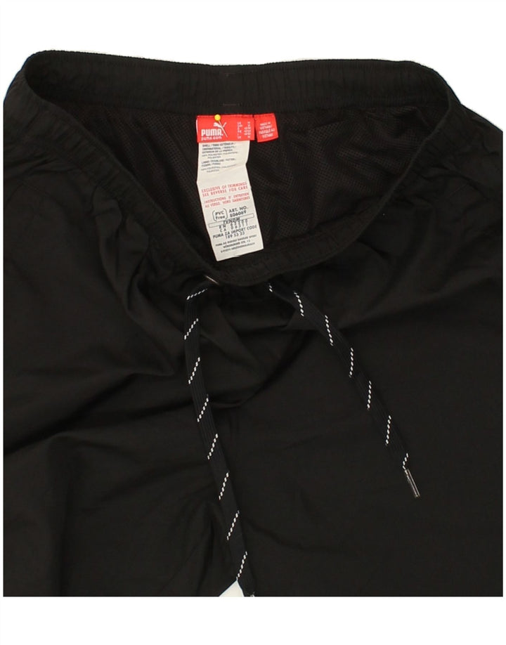 PUMA Mens Sport Shorts Medium Black Polyester Vintage Puma and Second-Hand Puma from Messina Hembry 