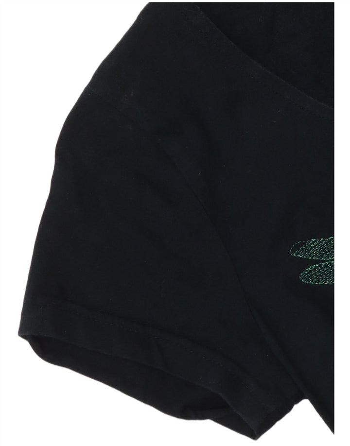 DESIGUAL Fete Top Tunica Asimetrica Grafica 13-14 Ani Bleumarin Floral