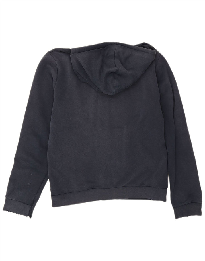 Pulover pentru bărbați Zara, cu fermoar, bumbac, albastru, mediu