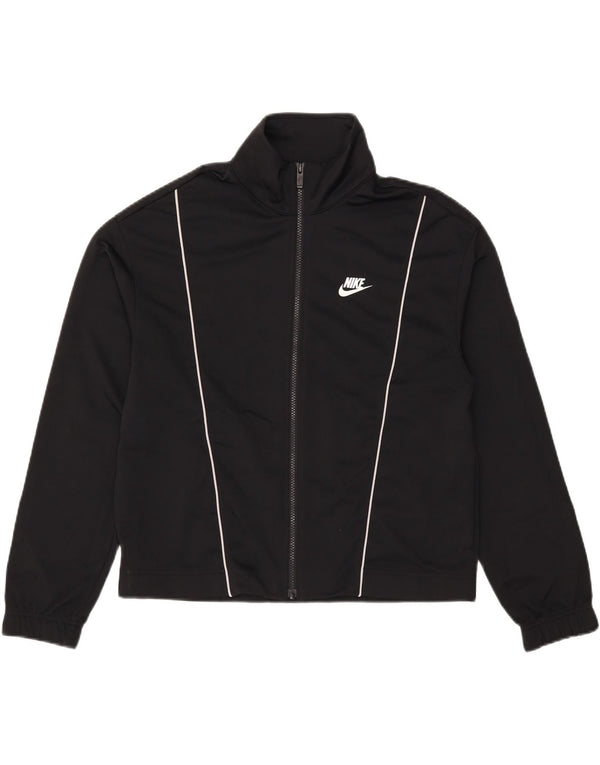 Jachetă de trening pentru femei NIKE UK 14 Poliester mediu negru