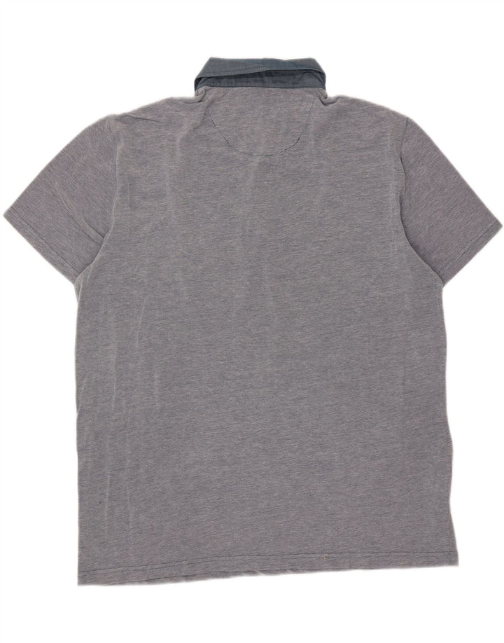 Tricou polo pentru bărbați Penguin XL, bumbac albastru