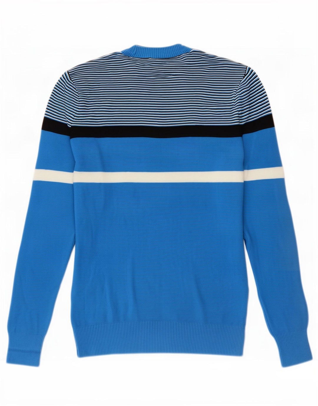 Pulover Diesel pentru bărbați, cu gât crew, mic, albastru, bumbac color bloc