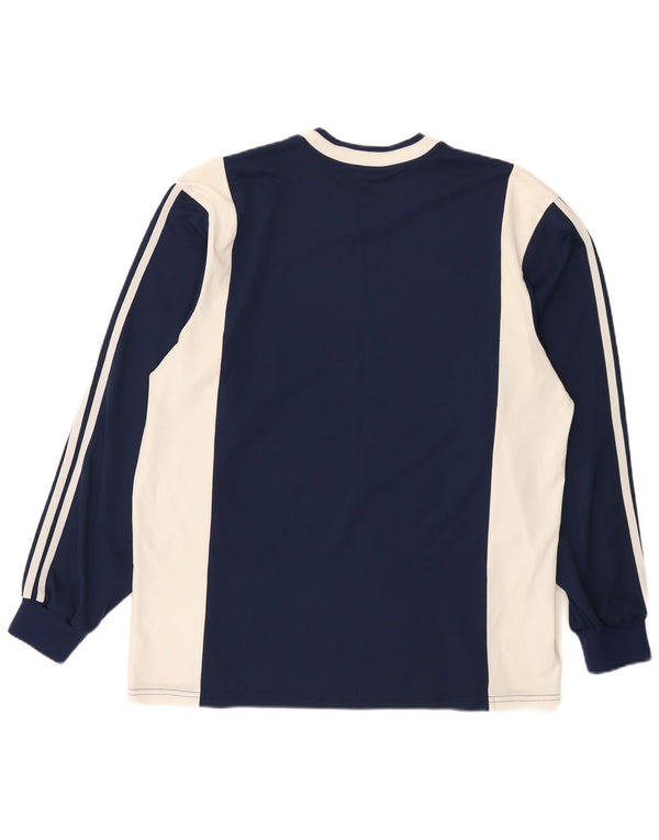 Adidas Mens Regular Fit Top cu mânecă lungă XL Bleumarin Sport blocuri de culoare