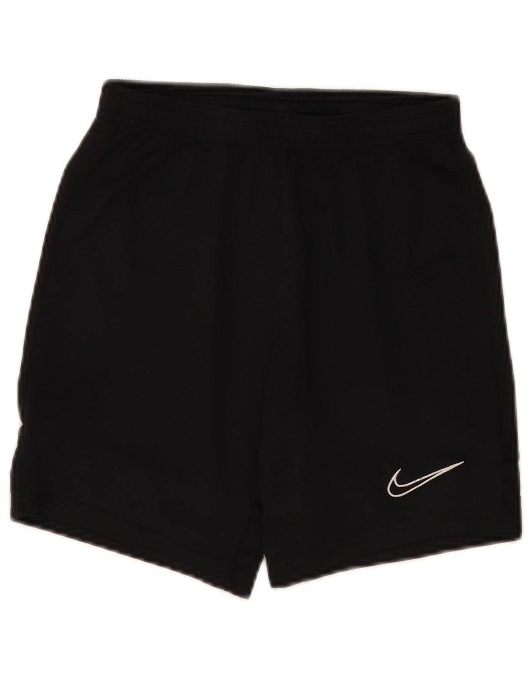 Pantaloni scurți sport NIKE Dri Fit pentru băieți 10-11 ani Poliester negru mediu