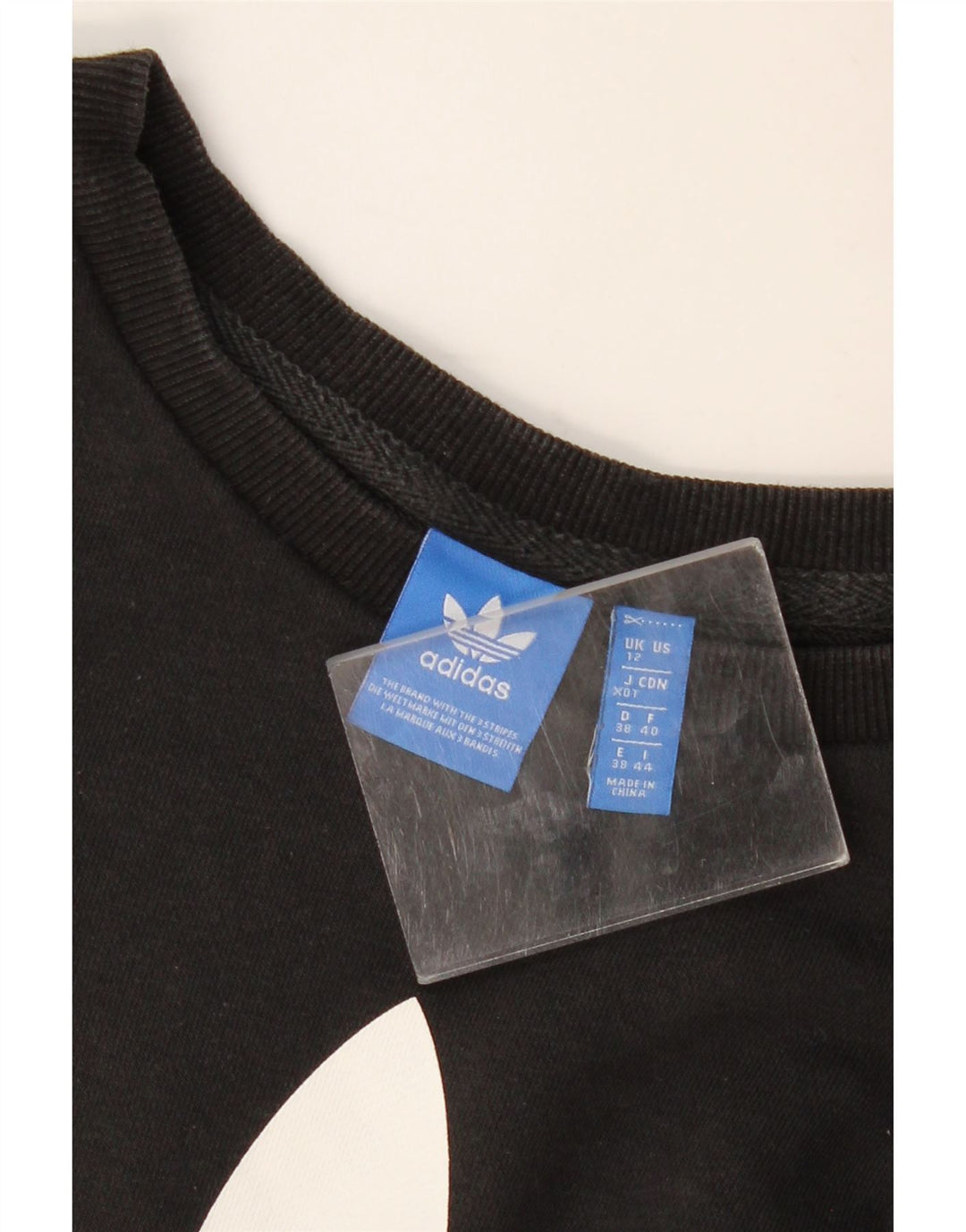 Pulover cu grafic pentru femei Adidas UK 12 Medium Negru