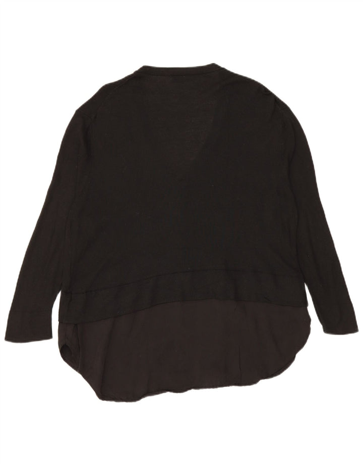 Pulover cardigan pentru femei Zara UK 14 Medium Negru