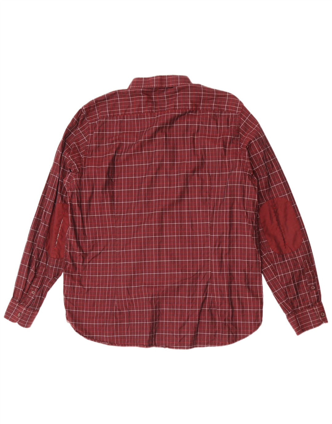 Cămașă Bărbați Ted Baker Mărimea 7 3XL Bumbac Maroon Check