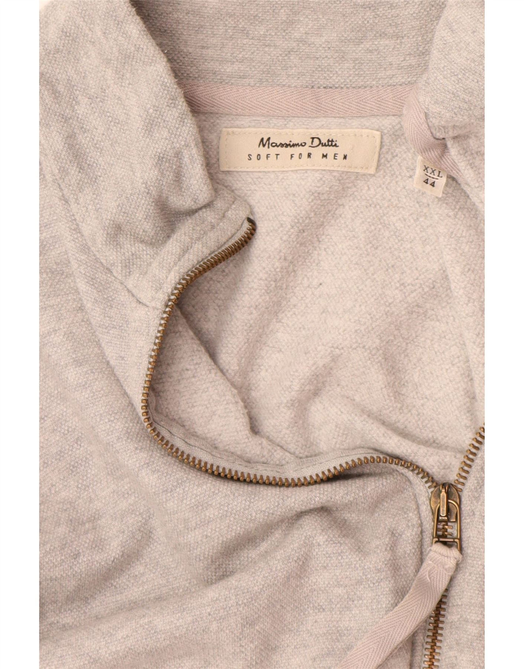 Jachetă de trening Massimo Dutti pentru bărbați, 2XL, gri cu pete