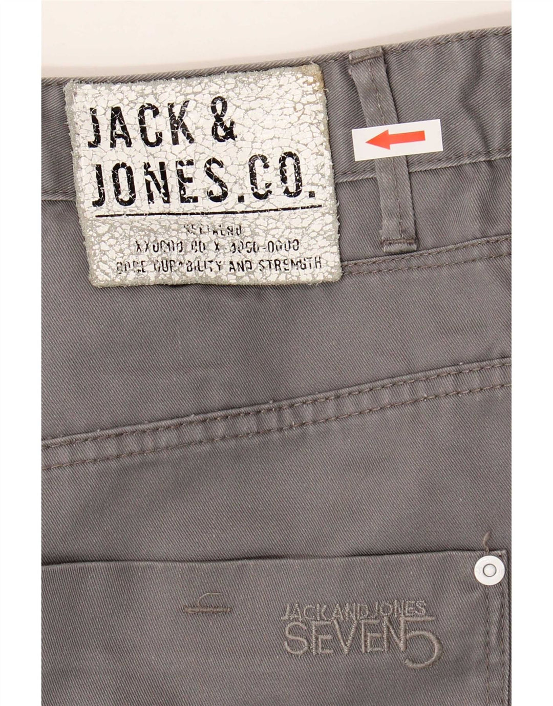 Pantaloni scurți casual pentru bărbați Jack & Jones W32 Gri mediu