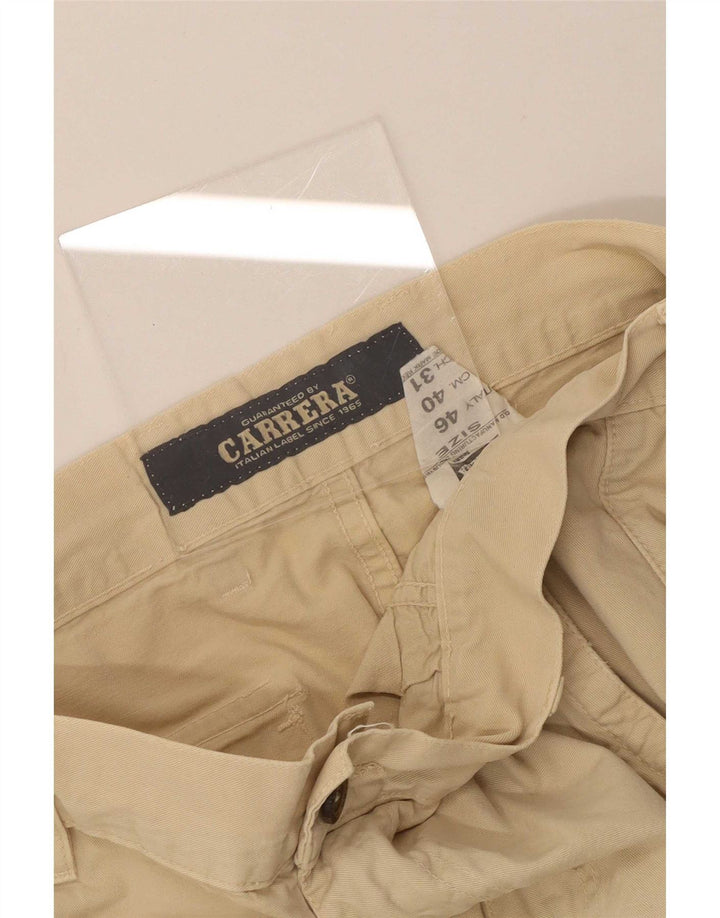 Pantaloni scurți cargo pentru bărbați Carrera W31, bumbac, bej mediu