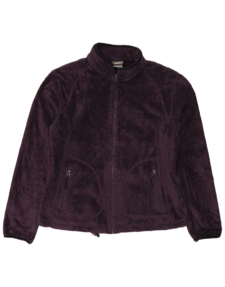 Jack Wolfskin Jachetă polară pentru femei UK 16 Poliester violet mare
