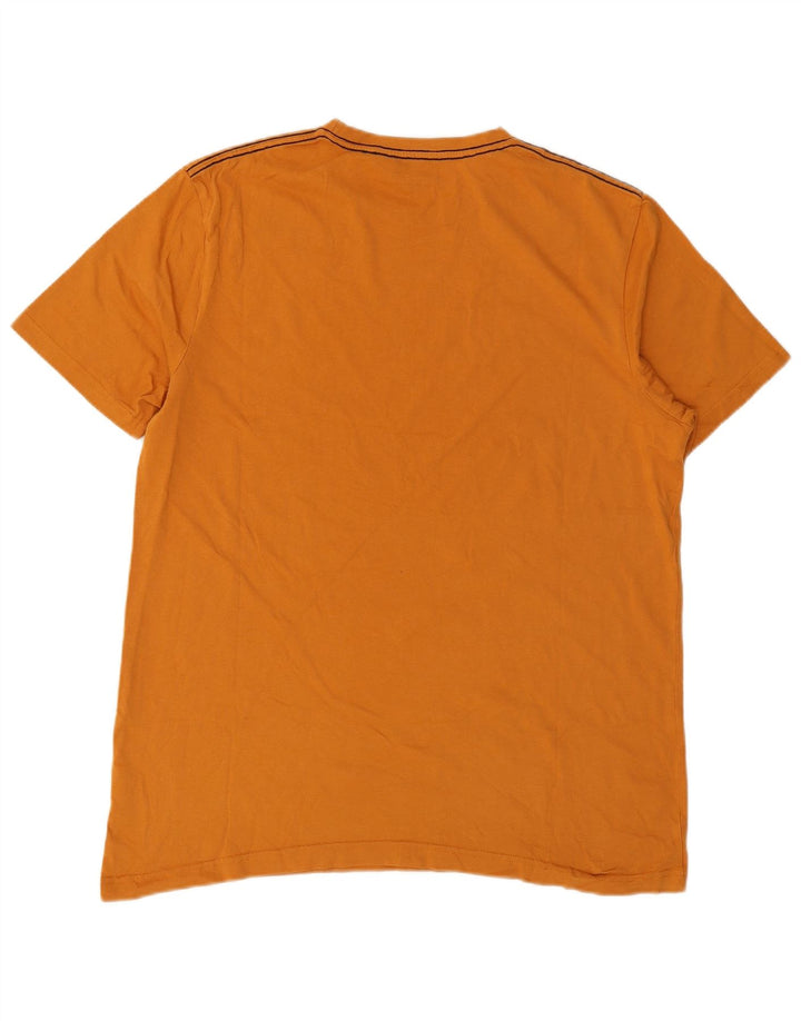Tricou grafic pentru bărbați Mountain Warehouse Top mare bumbac portocaliu