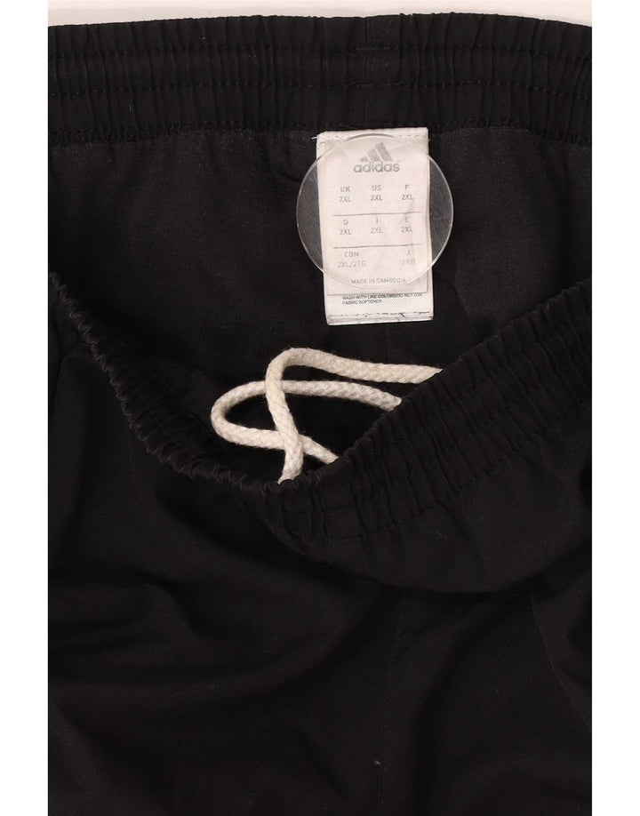 Pantaloni de trening Adidas pentru bărbați Pantaloni de jogging 2XL poliester negru