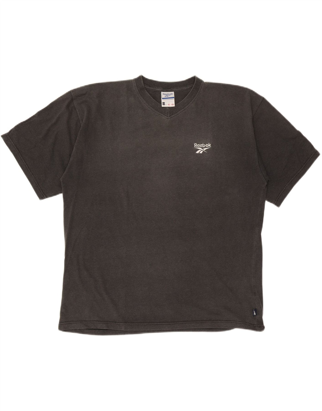 Tricou Reebok pentru bărbați, mare, gri din bumbac
