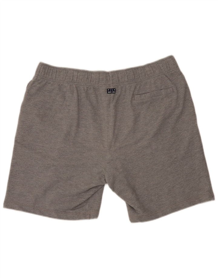 Pantaloni scurți sport Fila pentru bărbați XL, gri pătat