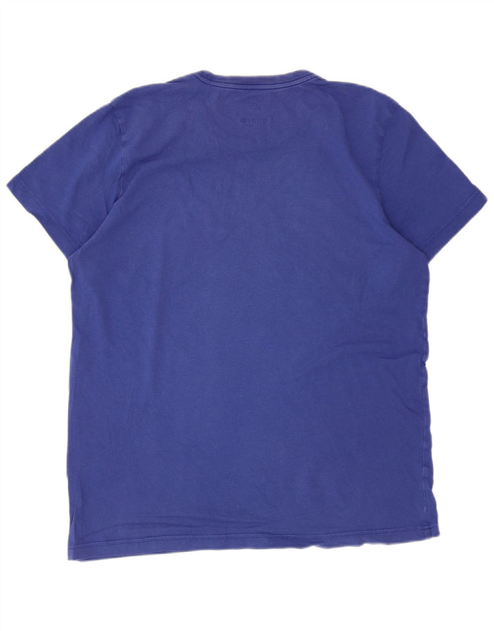 Tricou grafic pentru bărbați Adidas Top Medium Blue