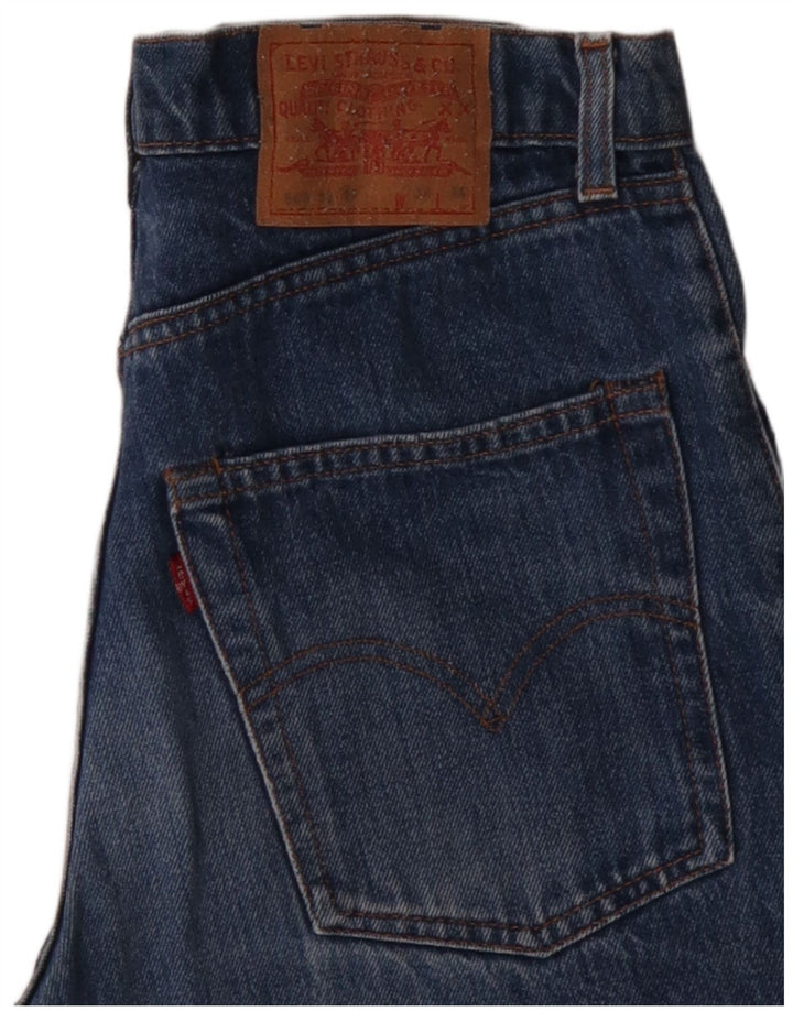 Pantaloni scurți din blugi pentru bărbați LEVI'S W34, mare, albastru, bumbac