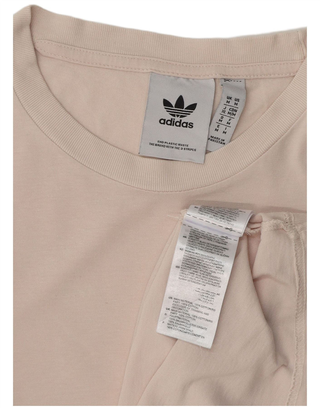 Tricou pentru bărbați ADIDAS Top Medium Alb Bumbac