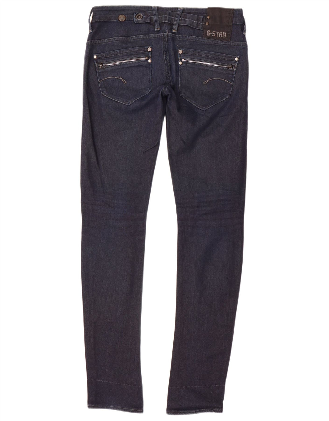 Blugi skinny pentru femei G-STAR L26 L32 bumbac bleumarin