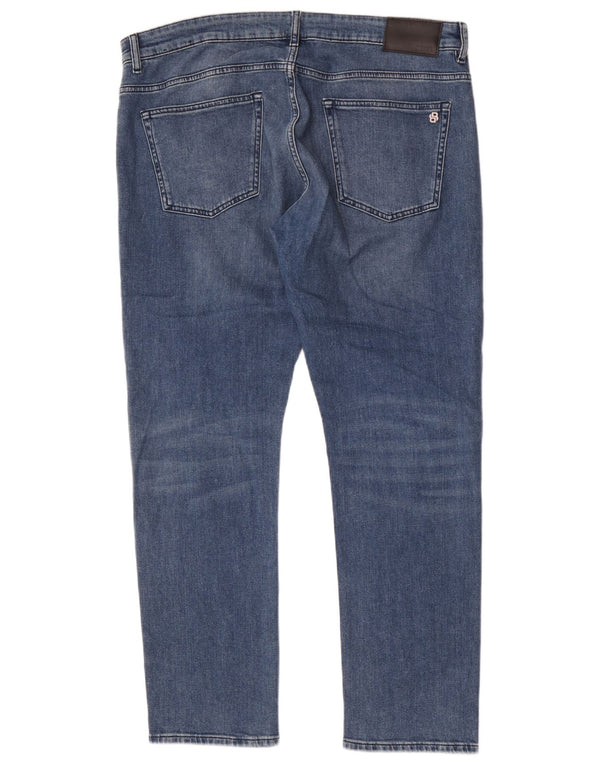 Blugi pentru bărbați Hugo Boss Delaware Slim W38 L32 Blue Bumbac
