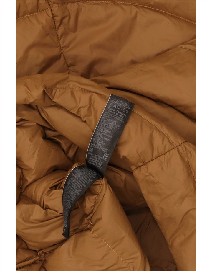 Palton căptușit cu glugă pentru femei Marks & Spencer UK 8 mic maro
