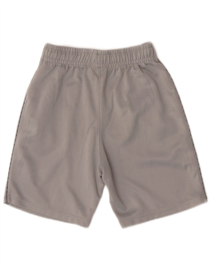 Pantaloni scurți sport grafic Nike pentru băieți 12-13 ani, mari, gri, poliester