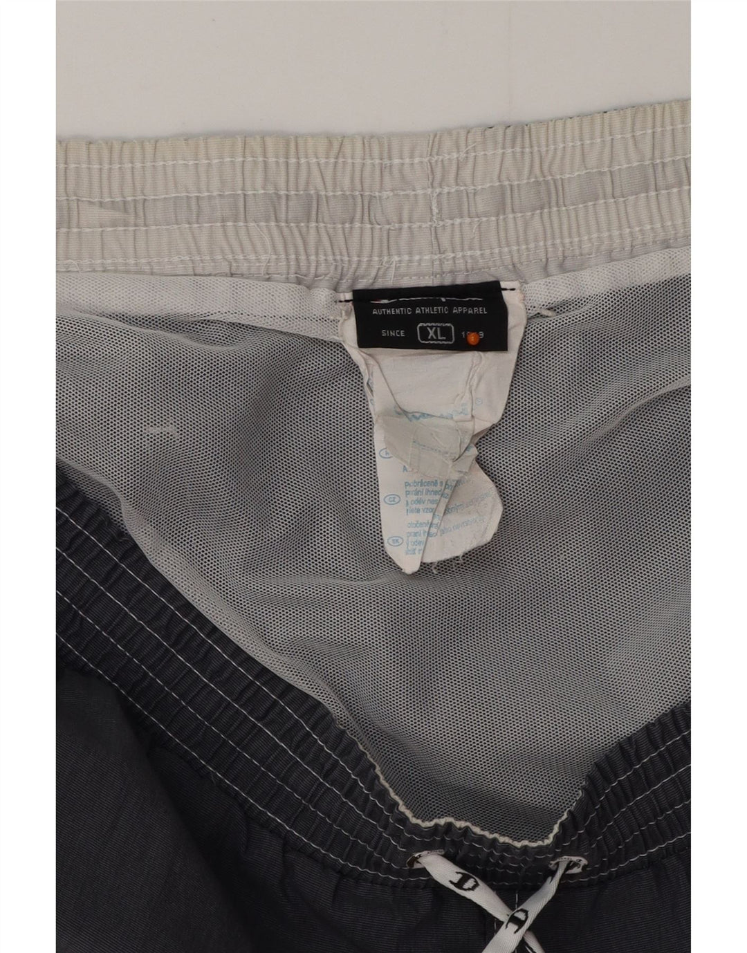 Pantaloni scurți de înot grafic pentru bărbați Champion XL, bumbac color-bloch, albastru marin