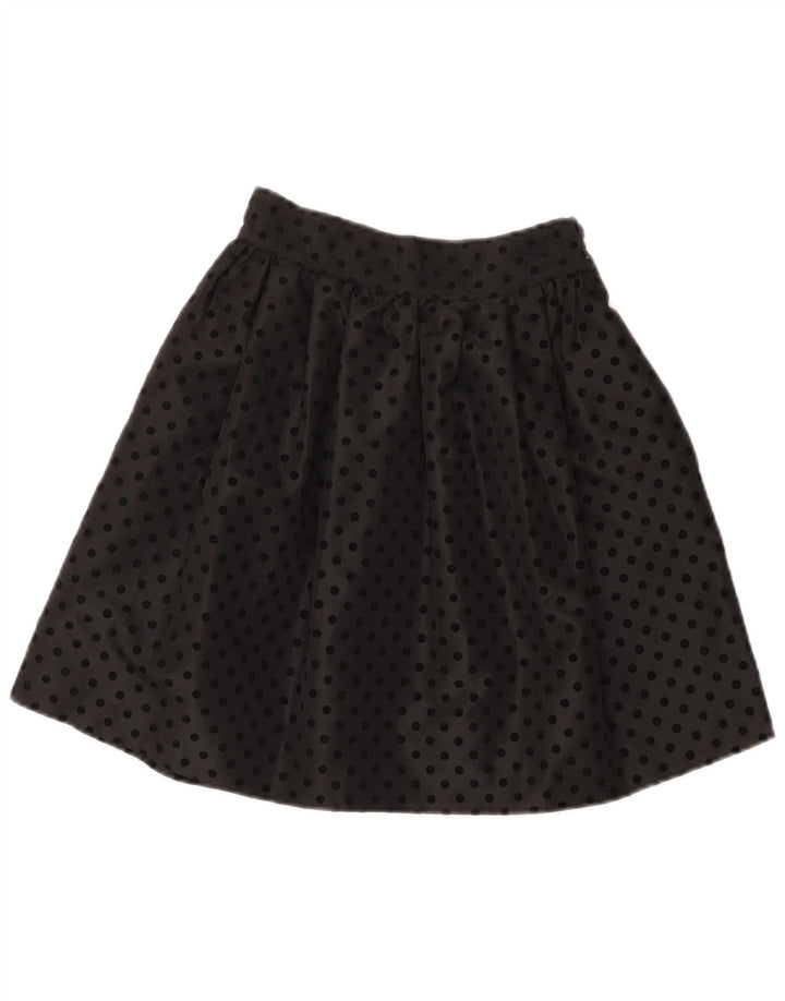 BASILE Fustă în formă de A cu talie înaltă pentru femei IT 42 Medium W24 Black Polka Dot