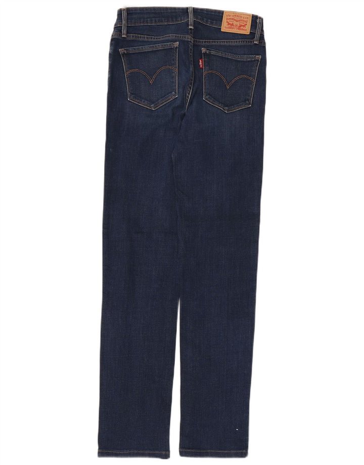 Blugi Levi's 712 Slim pentru femei W26 L29 Bumbac albastru