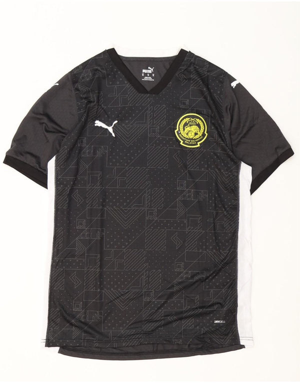 Tricou grafic pentru bărbați Puma Top XL Poliester geometric negru