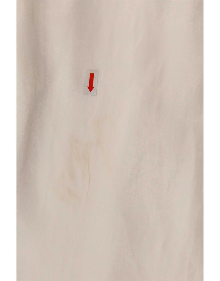 Rochie înfășurată cu mânecă lungă pentru femei Zara UK 12 Medium White Viscose