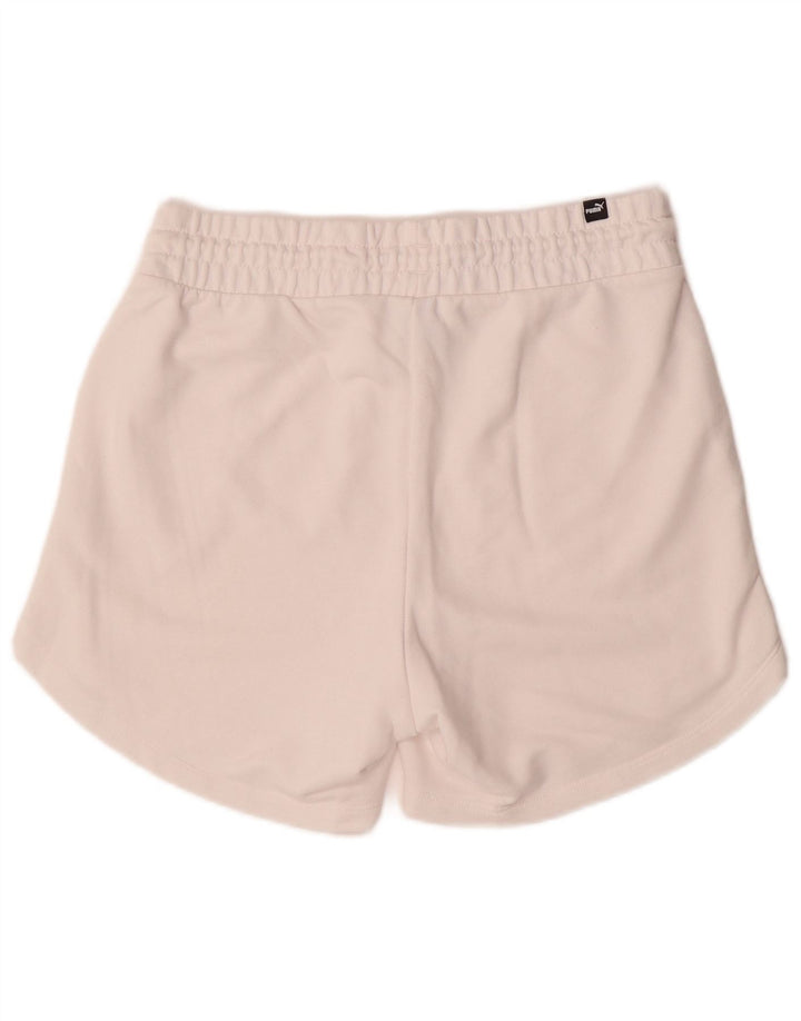 Pantaloni scurti sport Puma pentru femei UK 14 Medium White