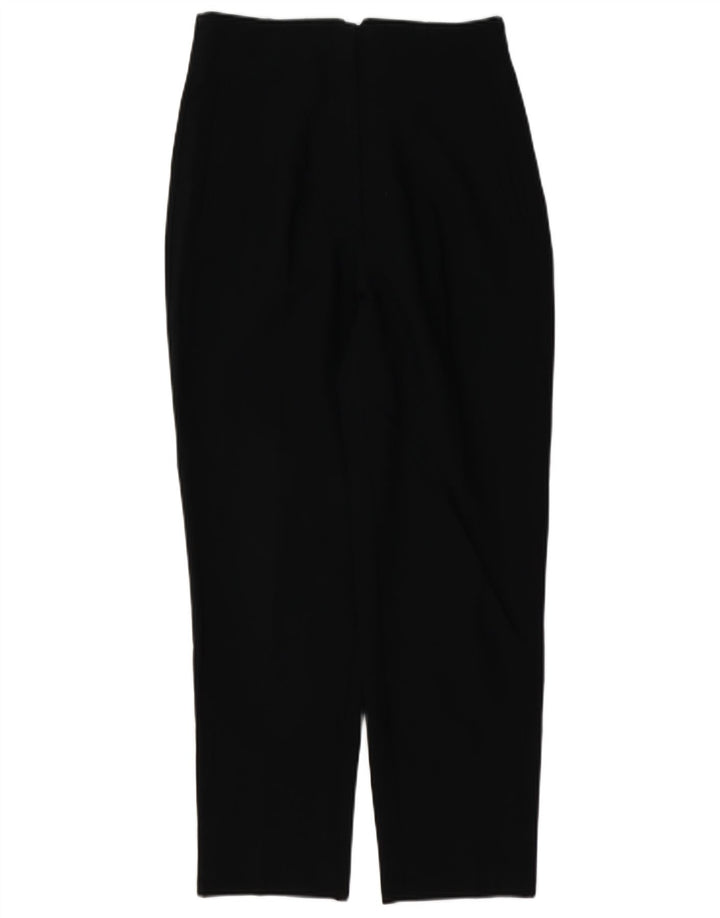 Pantaloni de costum conici pentru femei Zara Mediu L28 L27 Poliester negru