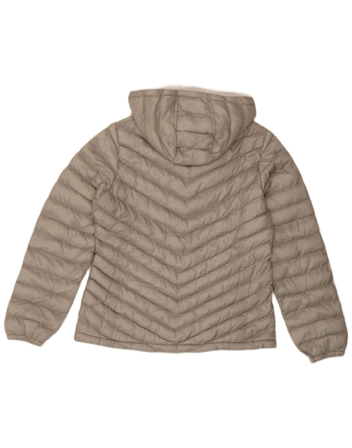 Jachetă căptușită cu glugă pentru femei Mountain Warehouse UK 12 Medium Beige Poliester