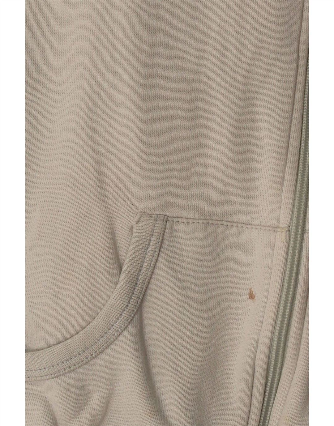 Jachetă ADIDAS pentru femei Crop Trening Top Jacket UK 14 Large Off White