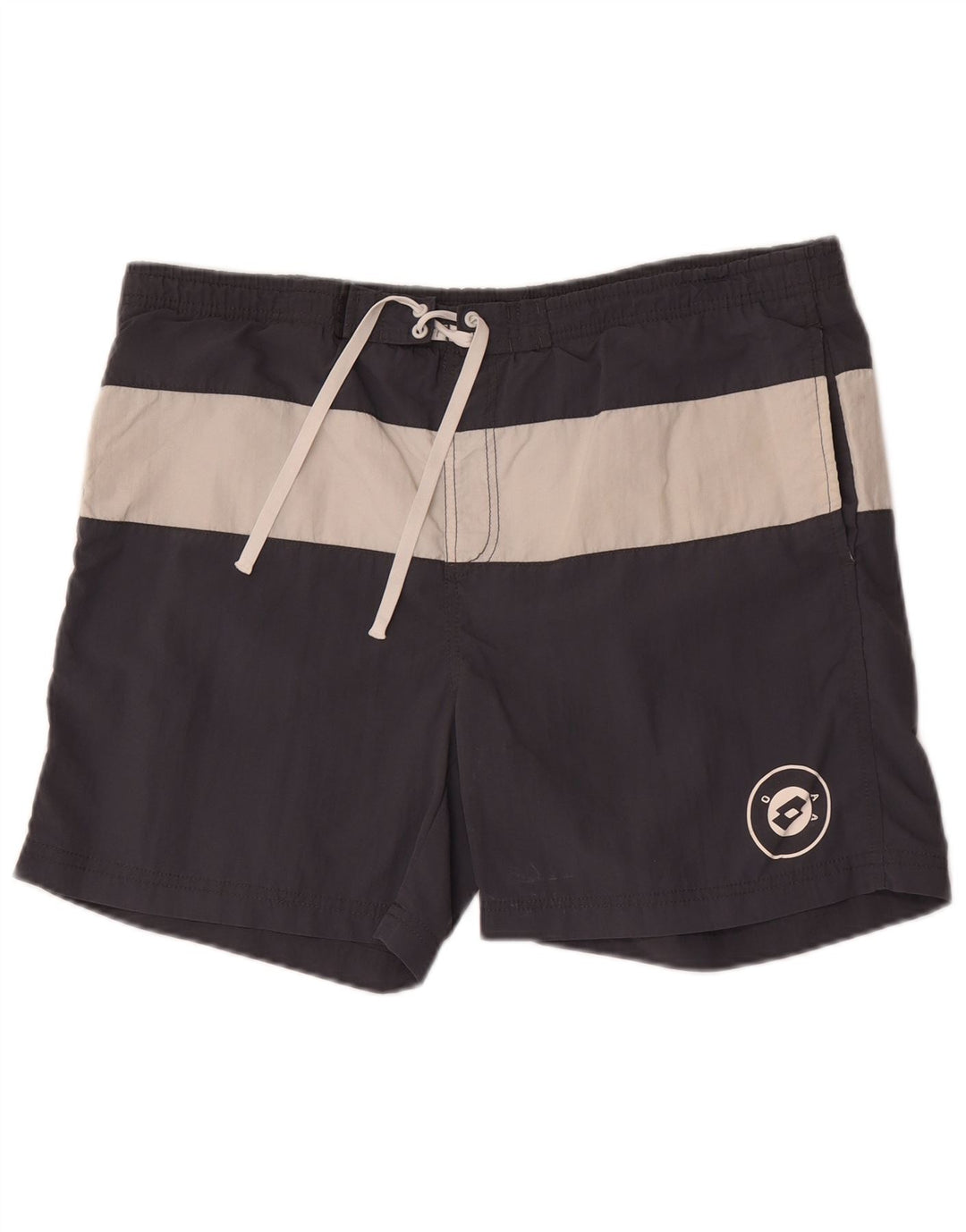 Pantaloni scurți de înot Lotto pentru bărbați, mari, gri, blocuri de culoare