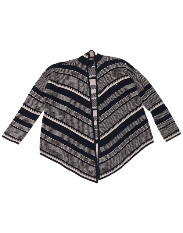 Pulover cardigan deschis pentru fete Tommy Hilfiger 9-10 ani Bleumarin Geometric