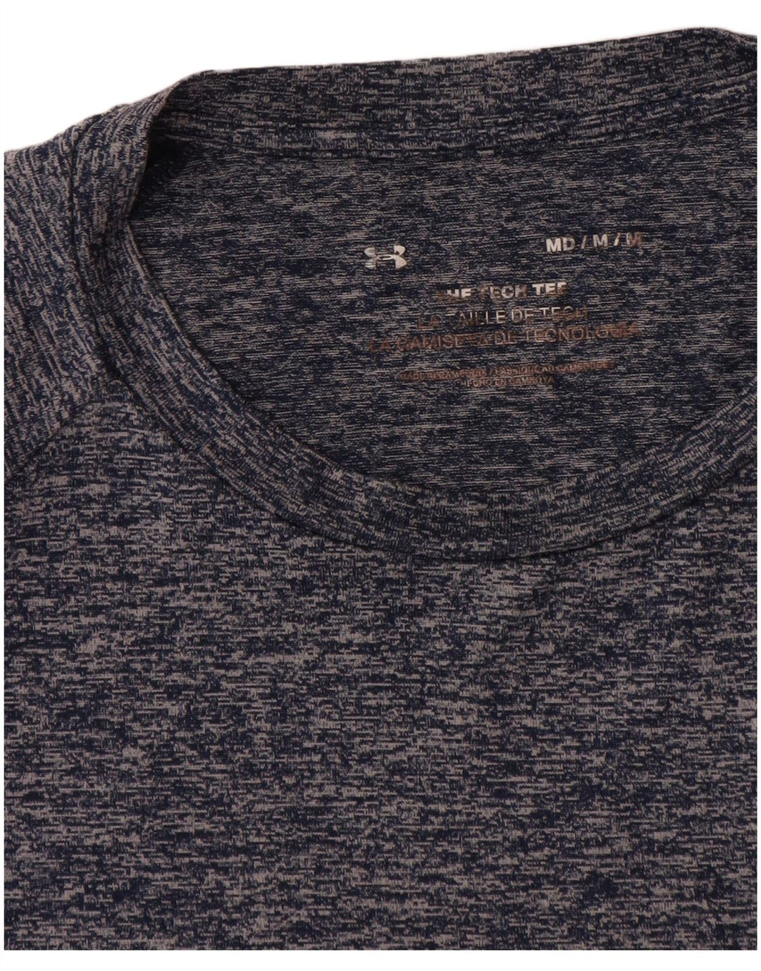 Tricou pentru bărbați Under Armour Top Mediu Bleumarin Flecked