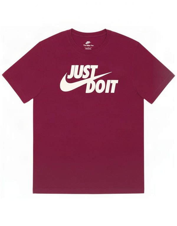 Nike Mens Graphic T-Shirt Top Large Purple Cotton