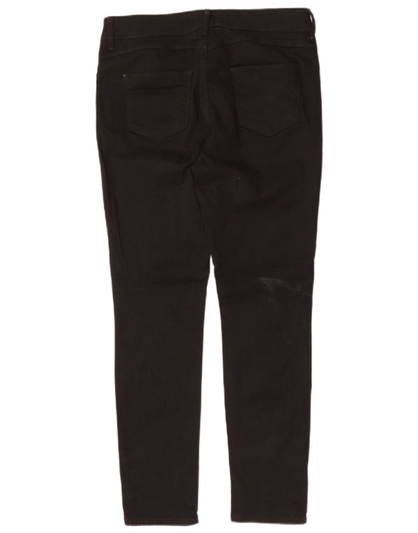 Marks & Spencer Pantaloni casual pentru femei Sculpt Lift UK 14 Medium W30 L29 Bla
