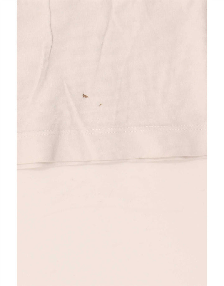 Tricou grafic supradimensionat Vans pentru femei Top UK 10 Small White