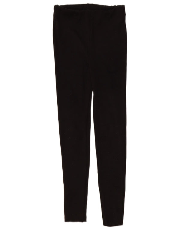 Leggings pentru femei Zara UK 12 Poliester mediu negru