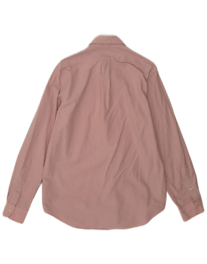 Cămașă pentru bărbați Ralph Lauren, bumbac roz mediu