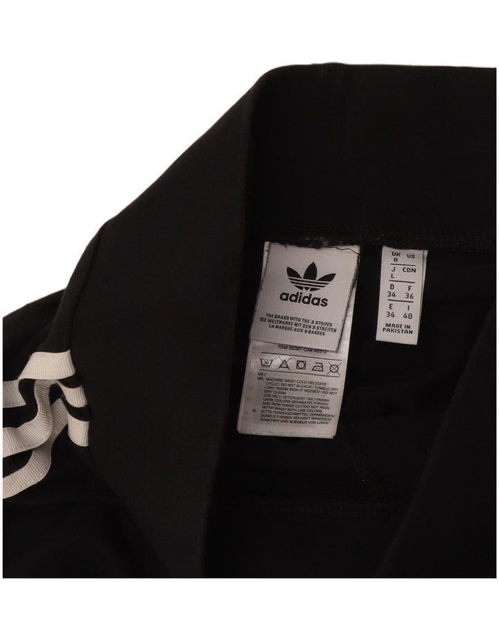 Leggings pentru femei Adidas UK 8 Small Black Bumbac