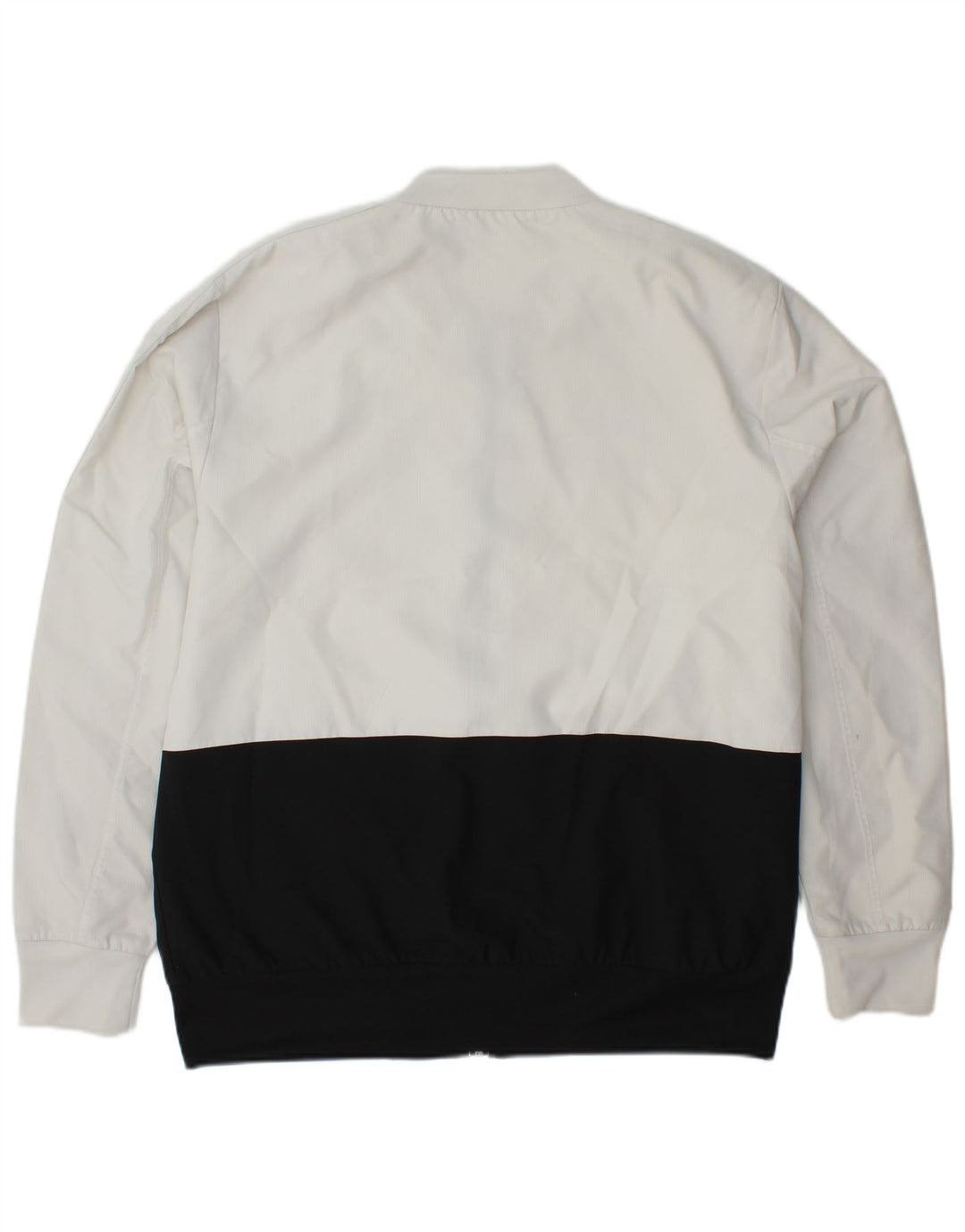 Jachetă de top pentru trening grafic ADIDAS pentru bărbați, mare, alb, din poliester