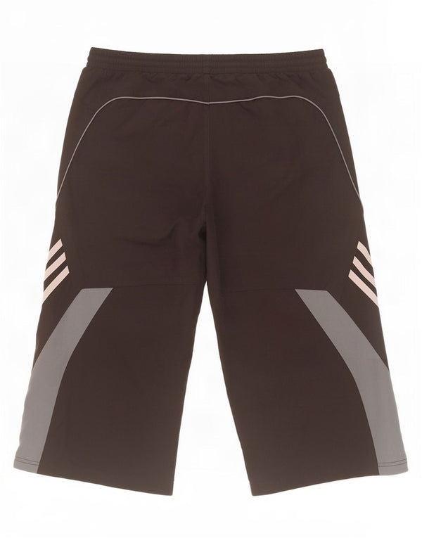Pantaloni scurți sport Bermude Adidas pentru bărbați UK 38 Medium Black Colorblock Poliester