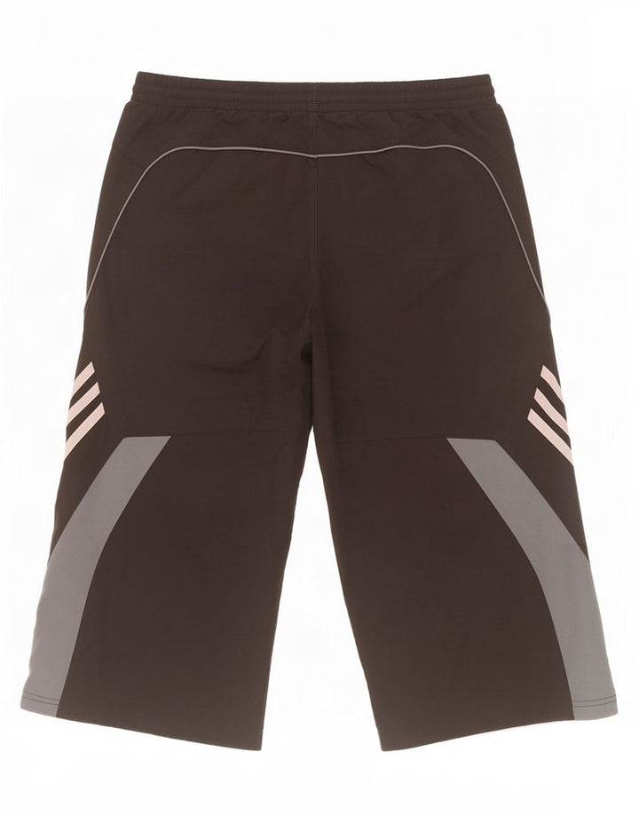 Pantaloni scurți sport Bermude Adidas pentru bărbați UK 38 Medium Black Colorblock Poliester