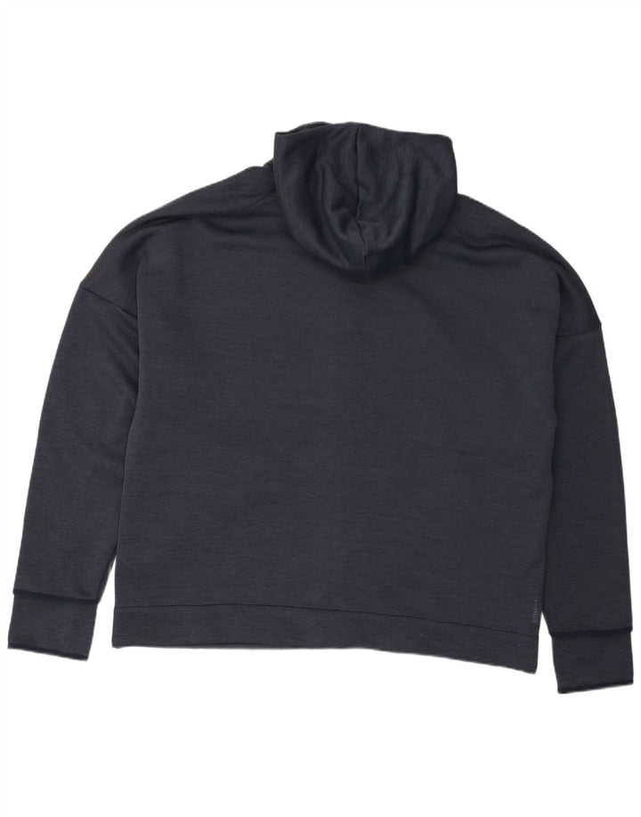 Pulover Adidas pentru bărbați, cu fermoar, 2XL, poliester bleumarin